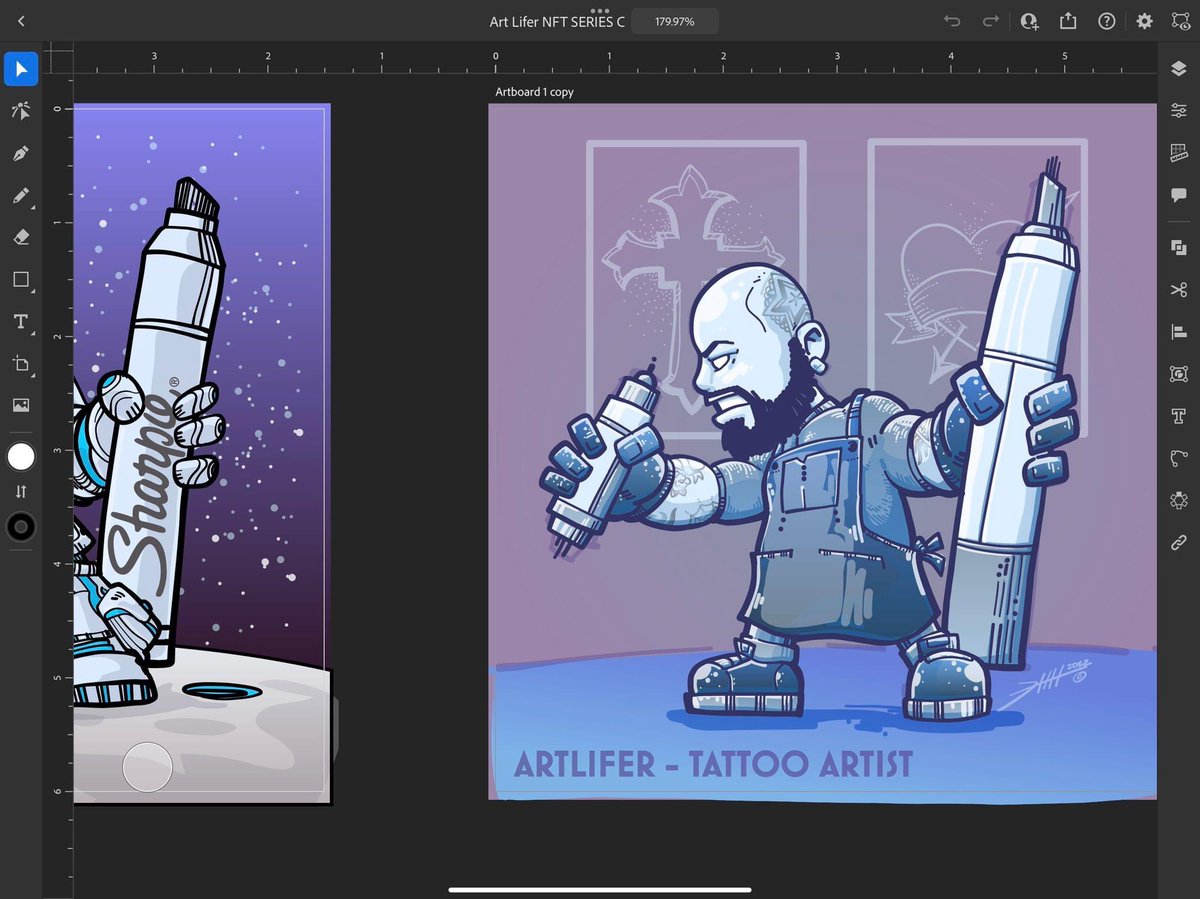VectorMaestros's tweet photo. Vector Maestros, Subscription Stream.  This week: Adobe Illustrator on the iPad Pro, Project Reviews

Every Tuesday 
5pm EST 
https://t.co/xyfhhcr0oV 

#ArtEveryDay #DrawDaily2022 #VectorMaestros  #ATLartist #CharacterArt #VectorArt #Vectors #ArtLifeAllday https://t.co/YGV6MgVn60