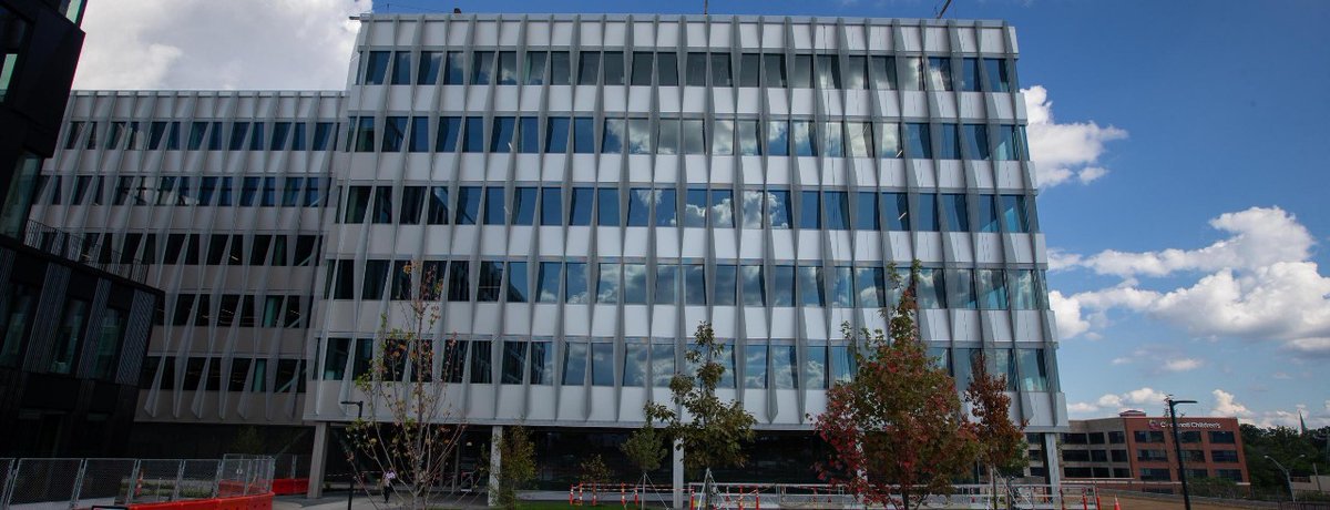 University of Cincinnati (@uofcincy) on Twitter photo This Friday we will celebrate the grand opening of our <a href="/UC_DigiFutures/">UCDigitalFutures</a> building, a facility for interdisciplinary research in the <a href="/cincy_id/">Cincinnati Innovation District</a>. Join us on Sept. 23 for an open house, food trucks, and more!
đź”— : on.uc.edu/3DAVGlk
#NextLivesHere #Cincinnati #DFGrandOpen This Friday we will celebrate the grand opening of our <a href="/UC_DigiFutures/">UCDigitalFutures</a> building, a facility for interdisciplinary research in the <a href="/cincy_id/">Cincinnati Innovation District</a>. Join us on Sept. 23 for an open house, food trucks, and more!
đź”— : on.uc.edu/3DAVGlk
#NextLivesHere #Cincinnati #DFGrandOpen