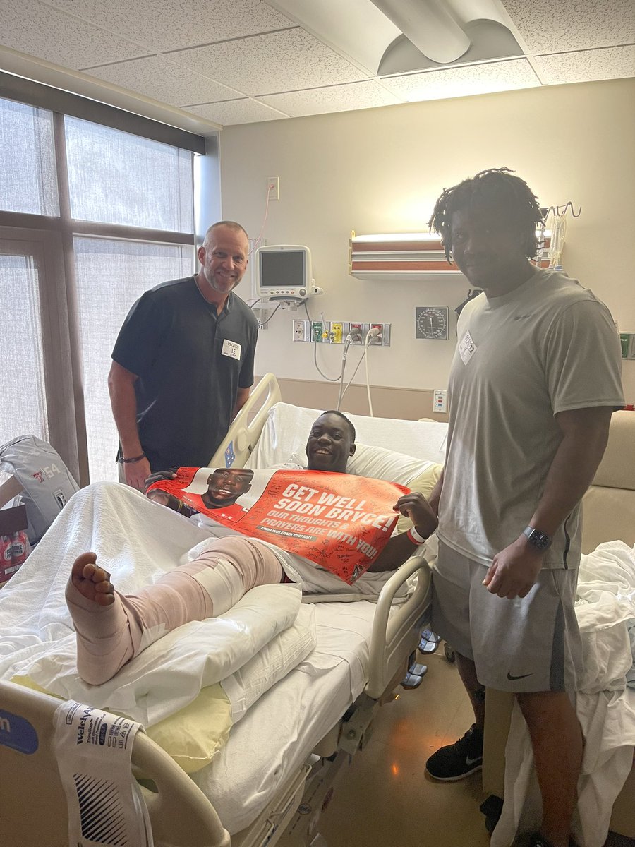 bryceramirez_'s tweet photo. Big thanks to @StateCoachD and @PackFootball for the prayers and words of encouragement!!! ❤️ https://t.co/SxdLvemIA5