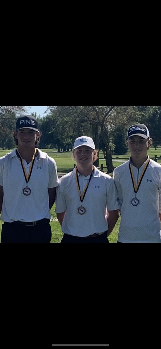 Tigers win Conference Championship by three strokes over a very good O’Fallon Panthers team and rest of the SWC. Congratulations Mason Lewis for his individual championship with a 151. Carter Crow- 2nd overall 152. TJ Thiems- 7th overall 158.