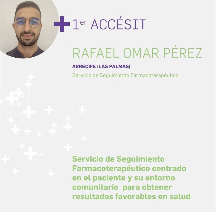 omar_perezrguez's tweet photo. Crecer, aprender y mejorar intentando superarnos día a día desde la Farmacia Comunitaria para dar un servicio de calidad a nuestros pacientes!!! Ese es el camino!!!
@coflaspalmas @SEFAC_aldia @Farmaceuticos_ @SEDOF_ORG #cnf22 https://t.co/e70BbBNQDQ