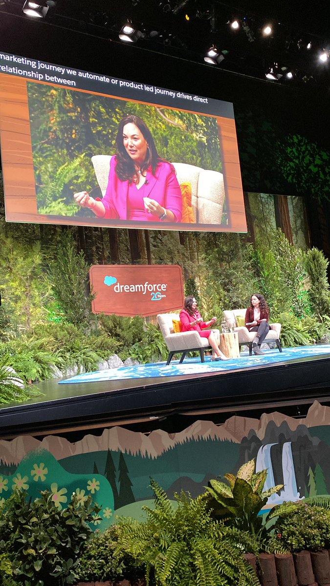 So great to be back “on campus” <a href="/Dreamforce/">Dreamforce</a> and loved watching <a href="/pagerduty/">PagerDuty</a> CEO <a href="/jenntejada/">Jennifer Tejada</a> and <a href="/mlevram/">Michal Lev-Ram</a> Editor-at-Large <a href="/FortuneMagazine/">FORTUNE</a> riff on the future or work and automation.