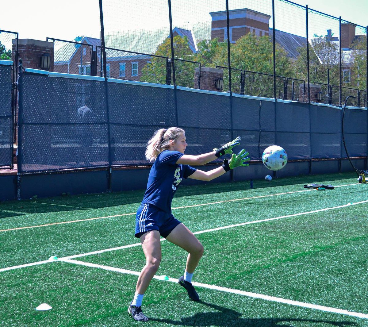 Putting in the work under that Mount Vernon Campus sun ☀️ #RaiseHigh