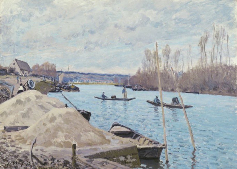 allontanarsio's tweet photo. Alfred Sisley's french landscapes https://t.co/P1tGXb2WaA