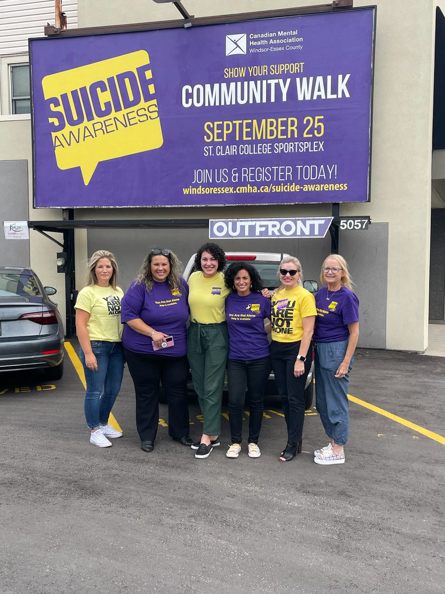CMHAWECB's tweet photo. Mark your calendars! 

See you Sunday for our Community Walk 

Please share and RT. 

@kwillism @Jennyleealmeida @MichelleDrouil1 @LauraLiebrock @CaesarsWindsor @StClairCollege @STCLAIRALUMNI 

#SuicideAwareness #YQG https://t.co/8ckaWQCzN6
