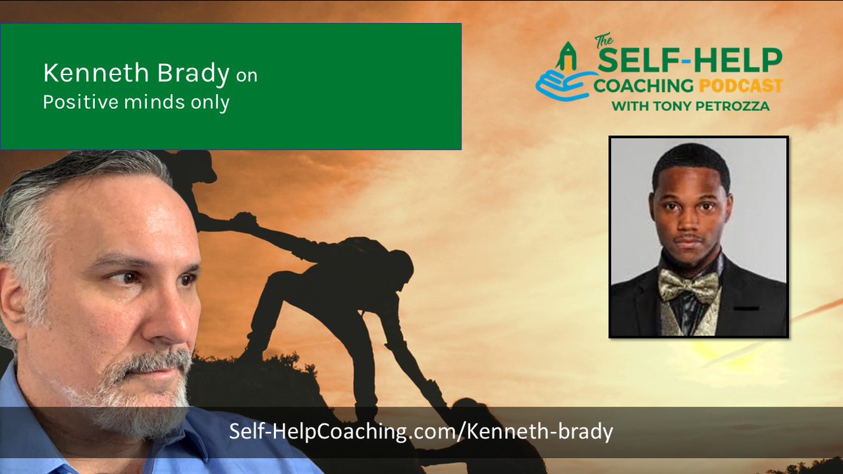 TheSelfHelpCoa3's tweet photo. In this interview, I speak to Kenneth Brady, CEO, creator of Positive Minds Only LLC, and podcast. He's an avid reader, with an everlasting thirst for knowledge, and wisdom.

https://t.co/jYghWlRIJX https://t.co/xQZZyrkSG1