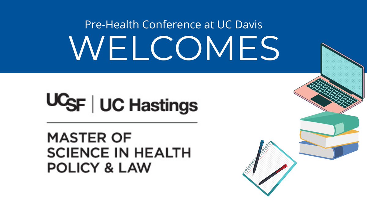 Welcome <a href="/HealthPolicyLaw/">UCSF/UC Law SF HPL</a>, thank you for being a sponsor and exhibitor for this year’s conference! Learn about UCSF/UC Hastings Program on uchastings.edu/admissions/hpl/. #20thPHC #prehealth