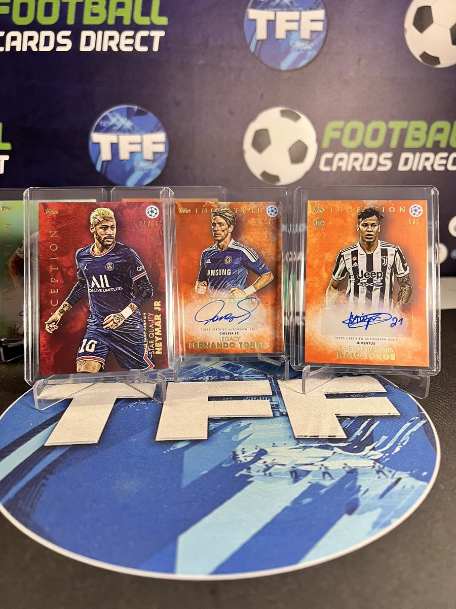 TFFBREAKS's tweet image. Topps Inception Soccer 21/22 Highlights! 🚨

What 🔥 This Set is 

Thanks for the support as always! 💪

Get your spots here ⬇️
TFFBREAKS.COM

#topps #toppssoccer #toppsinception #inceptionsoccer #thehobby #footballcards #soccercards #sportstradingcards #paninisoccer