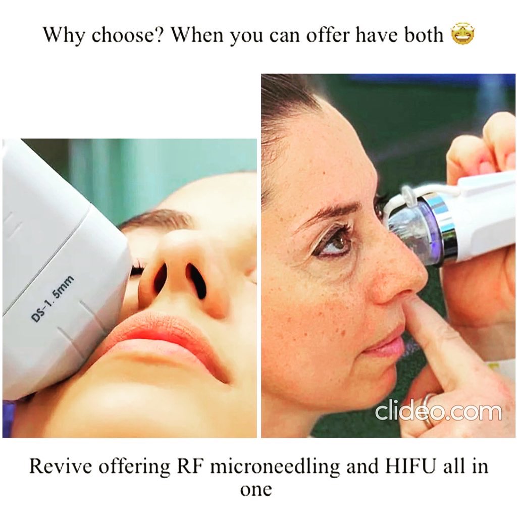 New product launch 🚀 
Why choose between RF microneedling or HIFU?

They both offer amazing rejuvination by stimulating your own collagen and elastin, but they achieve this at different depths!

Keen to find out more? Or to book a free demo:
☎️ 0800 567 7745