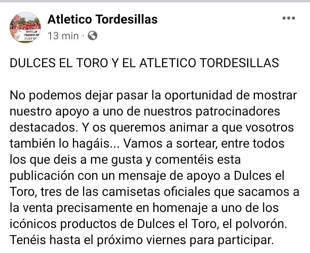 Atlético Tordesillas tweet media