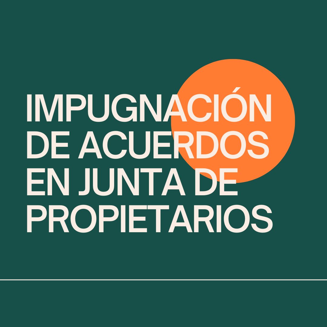 Impugnación de acuerdos de la Junta
instagram.com/p/CivZfHbDXEK/…