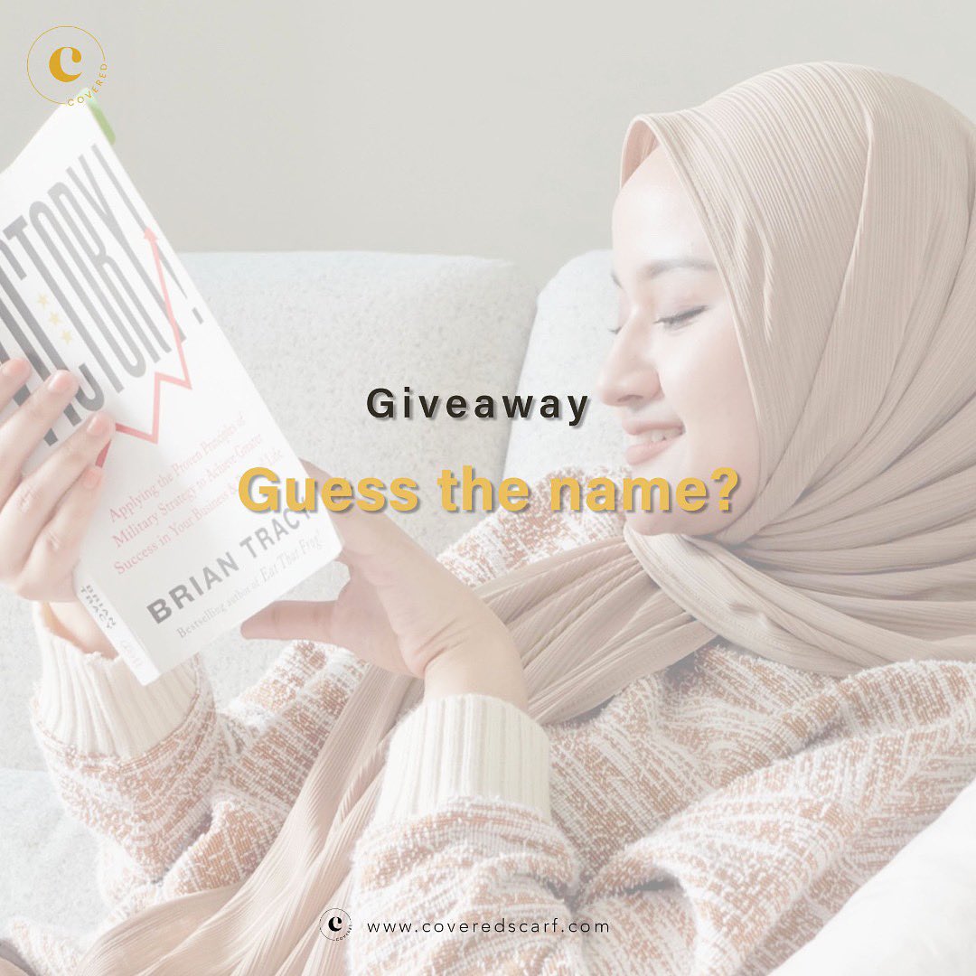 CoveredScarf's tweet photo. We’re doing a giveaway for our beloved Dearies! 📢 

Stand a chance to win our effortless and easy-breezy scarf! 

Guess the name! 

It starts with F.....🤔

5 random winners will be chosen! Good luck, ladies 🥰🥳 https://t.co/sSlvRsXdkS