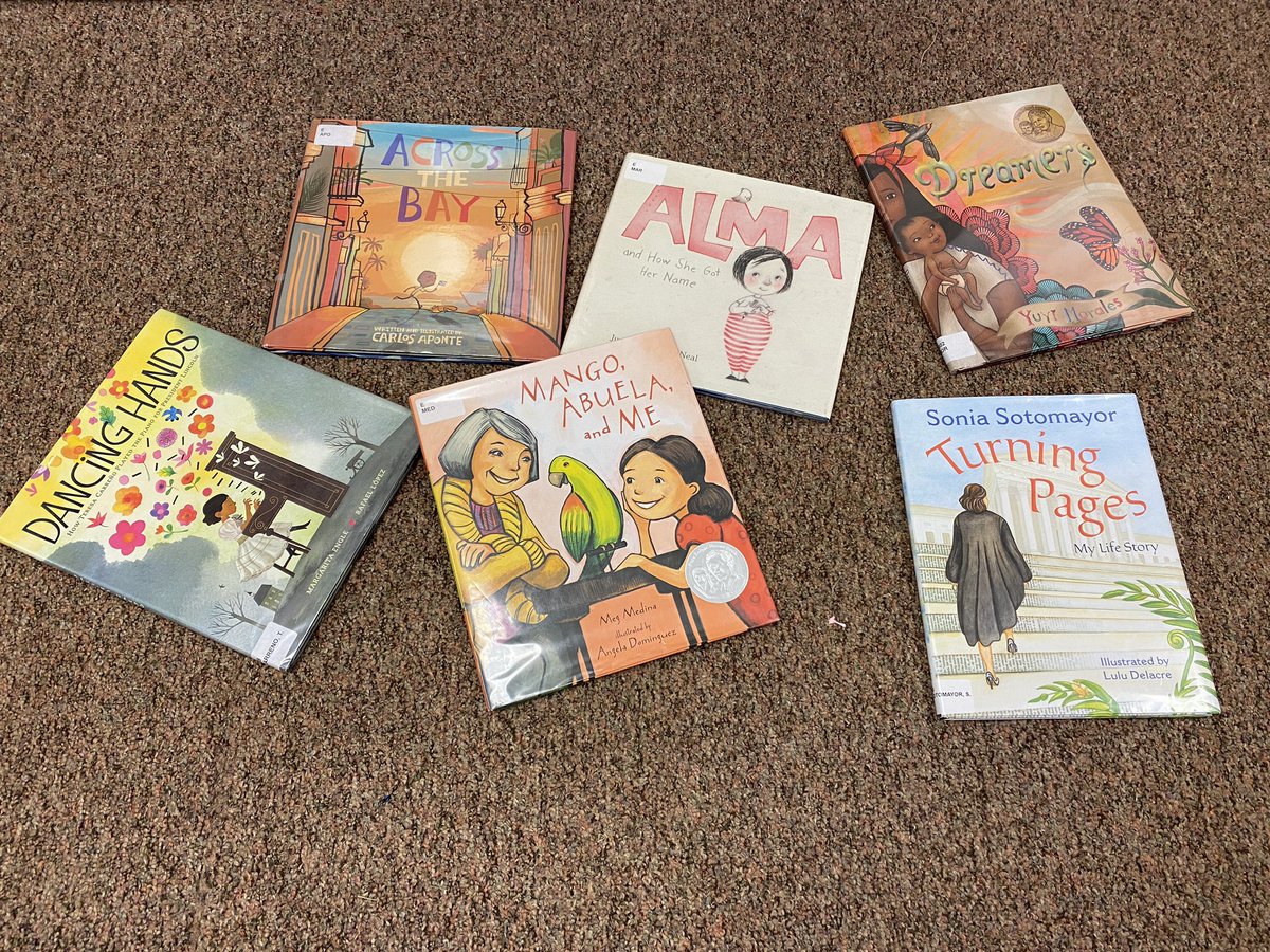 MrsChangGrove's tweet photo. As we celebrate Hispanic-Latino Heritage Month, we are seeing the faces of famous people and reading picture books to learn more about these rich cultures! #HispanicHeritageMonth #WeBelong220 #Equity220 @GroveAve220 https://t.co/ideztIRo7s