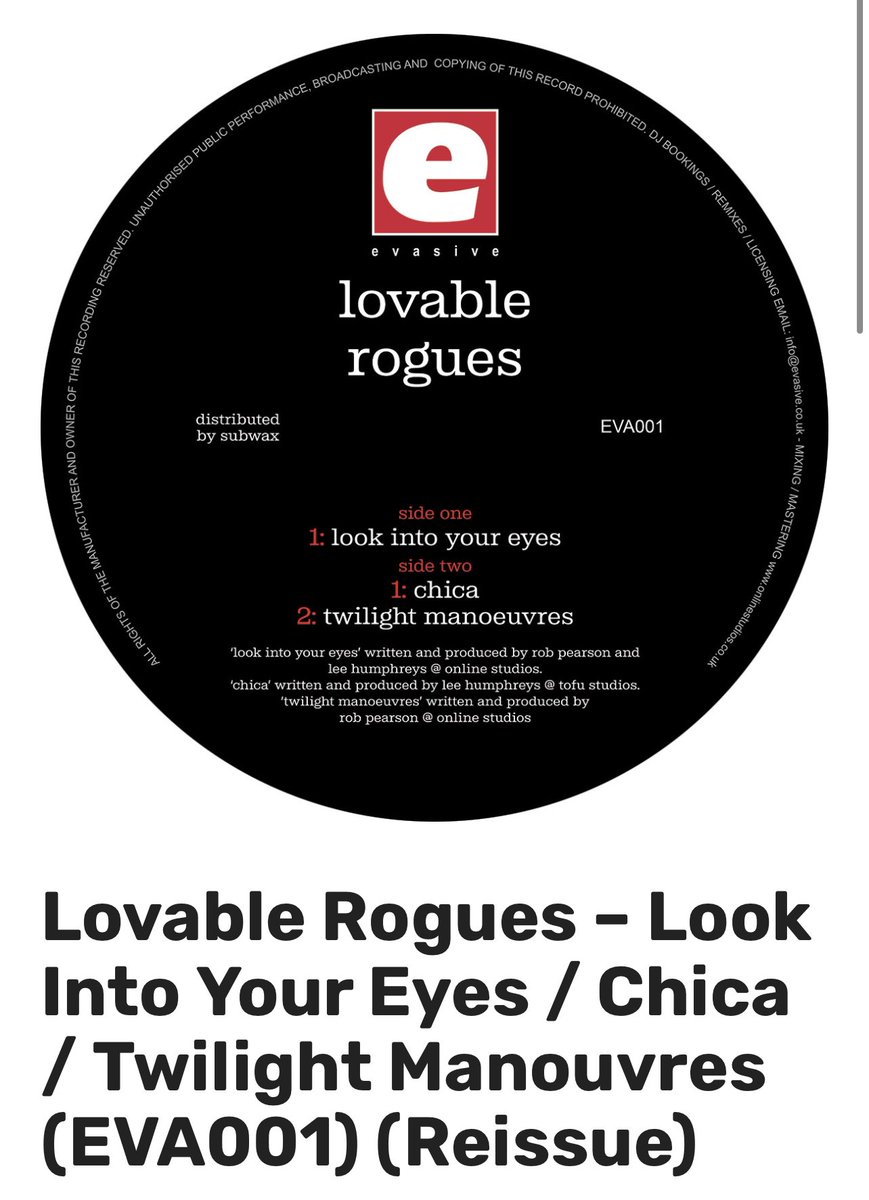 Rob Pearson (@djrobpearson) on Twitter photo subwax.es/product/eva001/ VINYL REPRESS NOW AVAILABLE FOR PRE ORDER FROM YOUR FAVOURITE RECORD STORE WORLDWIDE subwax.es/product/eva001/ VINYL REPRESS NOW AVAILABLE FOR PRE ORDER FROM YOUR FAVOURITE RECORD STORE WORLDWIDE
