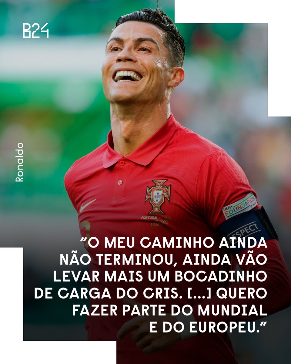 Ronaldo ainda não acabou.