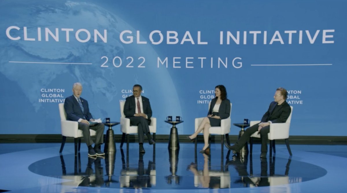 ProfDanielKim's tweet image. Wow so cool to see my @ucscbme colleague Prof. Karen Miga @khmiga @ucsc @BaskinEng @ucscgenomics on stage @ClintonGlobal with @BillClinton @ClintonFdn, @DrTedros @WHO &amp;amp; Bono @U2! #CGI2022