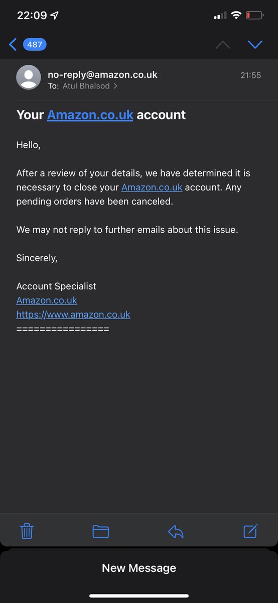 MuvigaMedia's tweet photo. @AmazonUK Statement that you required??? There has been no issue with my payments over the last 20 years of using Amazon only since a new credit card was added and the accompanying documentation sent as requested! This is totally useless. I NEED TO SPEAK TO SOMEONE ABOUT THIS! https://t.co/4Dag67n8kD