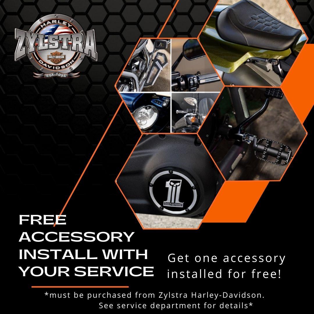 ZylstraHDAmes's tweet photo. RUN don't WALK to Zylstra 🏃‍♂️ get your free accessory install when you pick any item from our "Install Wall!" Go now! 

#parts #harleydavidson #motorcycles #pegs #grips #timingcover #upgrade #free #accessory #bikelife #ames #iowa #zylstrahd https://t.co/pXZquYo2M7