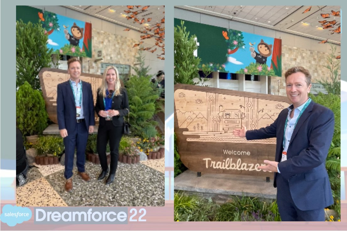 Commercient's tweet photo. Dreamforce 2022 - Day 1! Commercient Co-Founders Corinne Allgaier and Richard Jenkins are there learning, meeting with customers and partners, and having fun 🎉 And this is only the beginning!
#DF22 #ERP #Salesforce #CRM #Commercient https://t.co/akcKE6jB5M