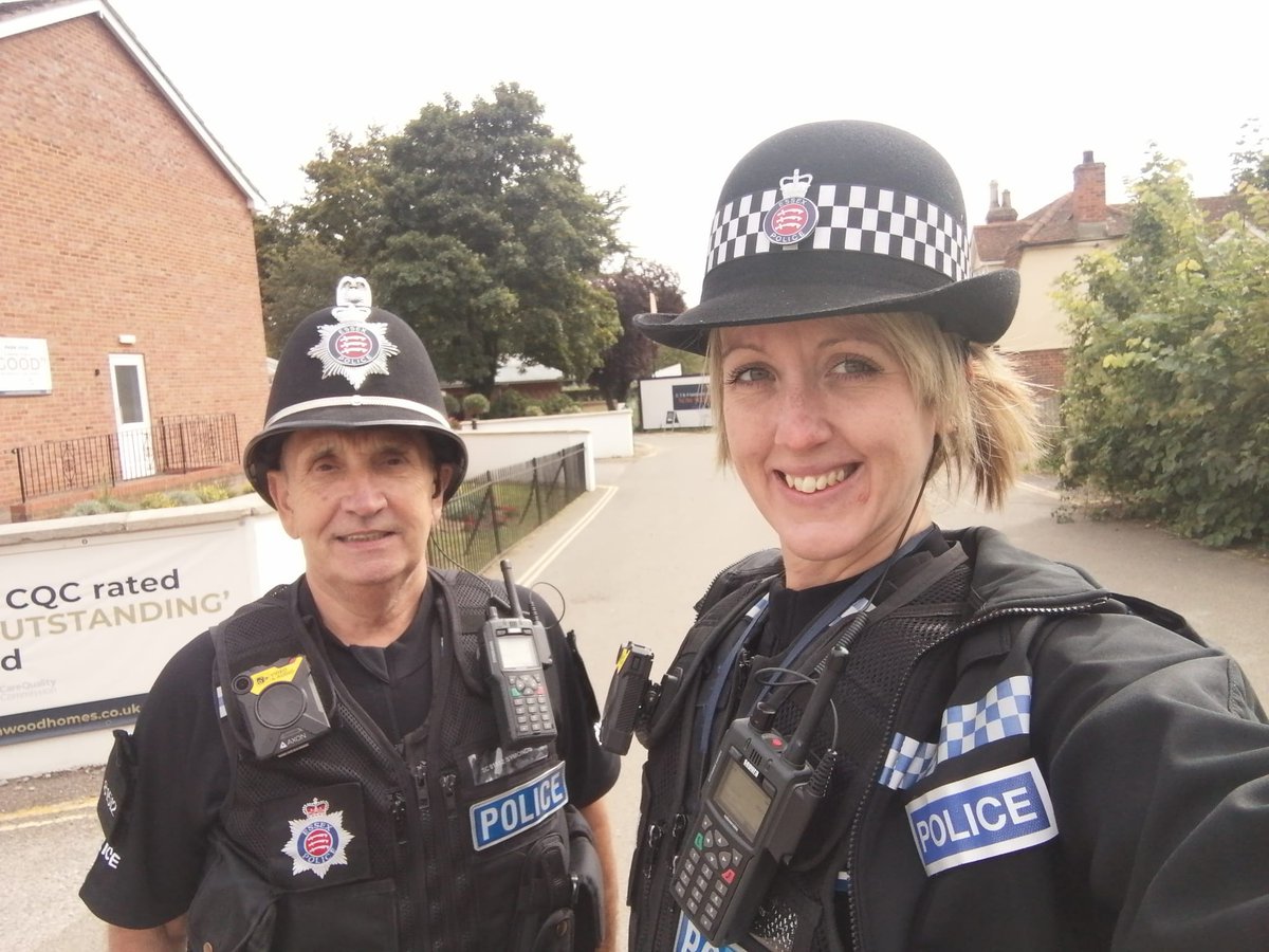 EPWitham's tweet photo. #WithamCSC Officers were at the Town Hall for the Community Beat Surgery where they spoke to a large number of residents, listened to their concerns, offered advice & took away tasks to tackle ASB. Following the Surgery they headed off on foot patrol. @town_witham #YouSaidWeDid https://t.co/1tKxa3KnjV