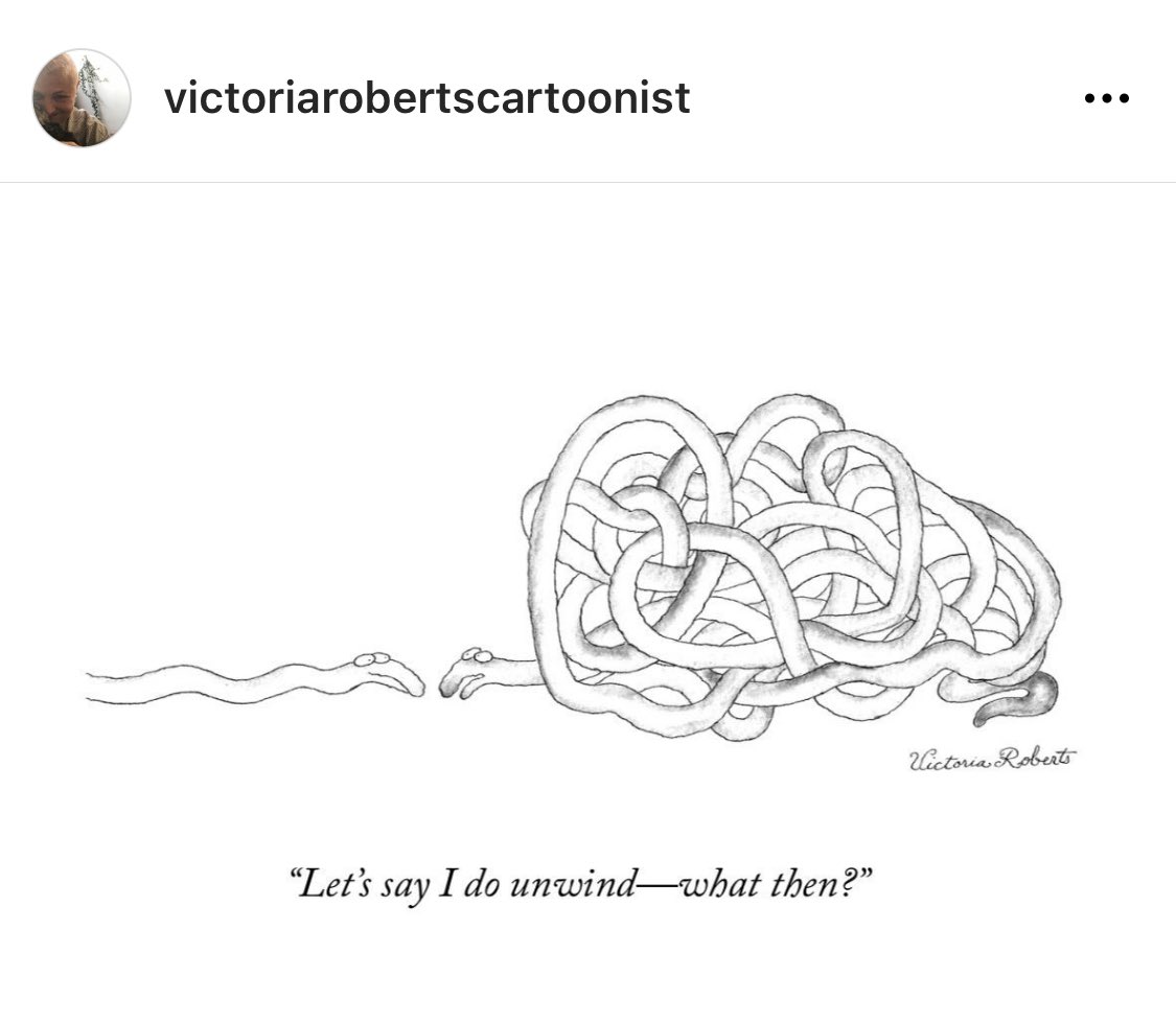 c_s_wallace's tweet photo. Meanwhile on Insta… @TNYcartoonistVR #VictoriaRoberts @NewYorker https://t.co/evUPuNVH0w