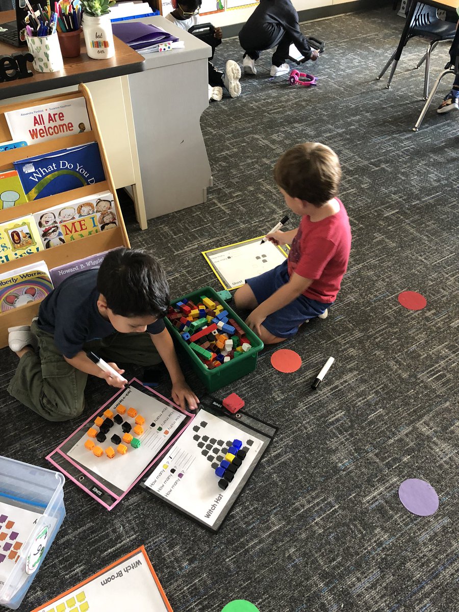 um_BARELA's tweet photo. We started new math stations today and all I heard from the students was, “this is the best day EVER!” It’s the little things 💜 @OgleElem #FISDmadetoshine https://t.co/9DH7gvgVC9