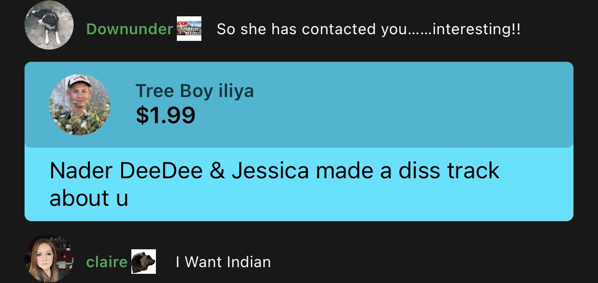 I hope this is not the real tree boy cause we all know sending her money is cow tipping over here.