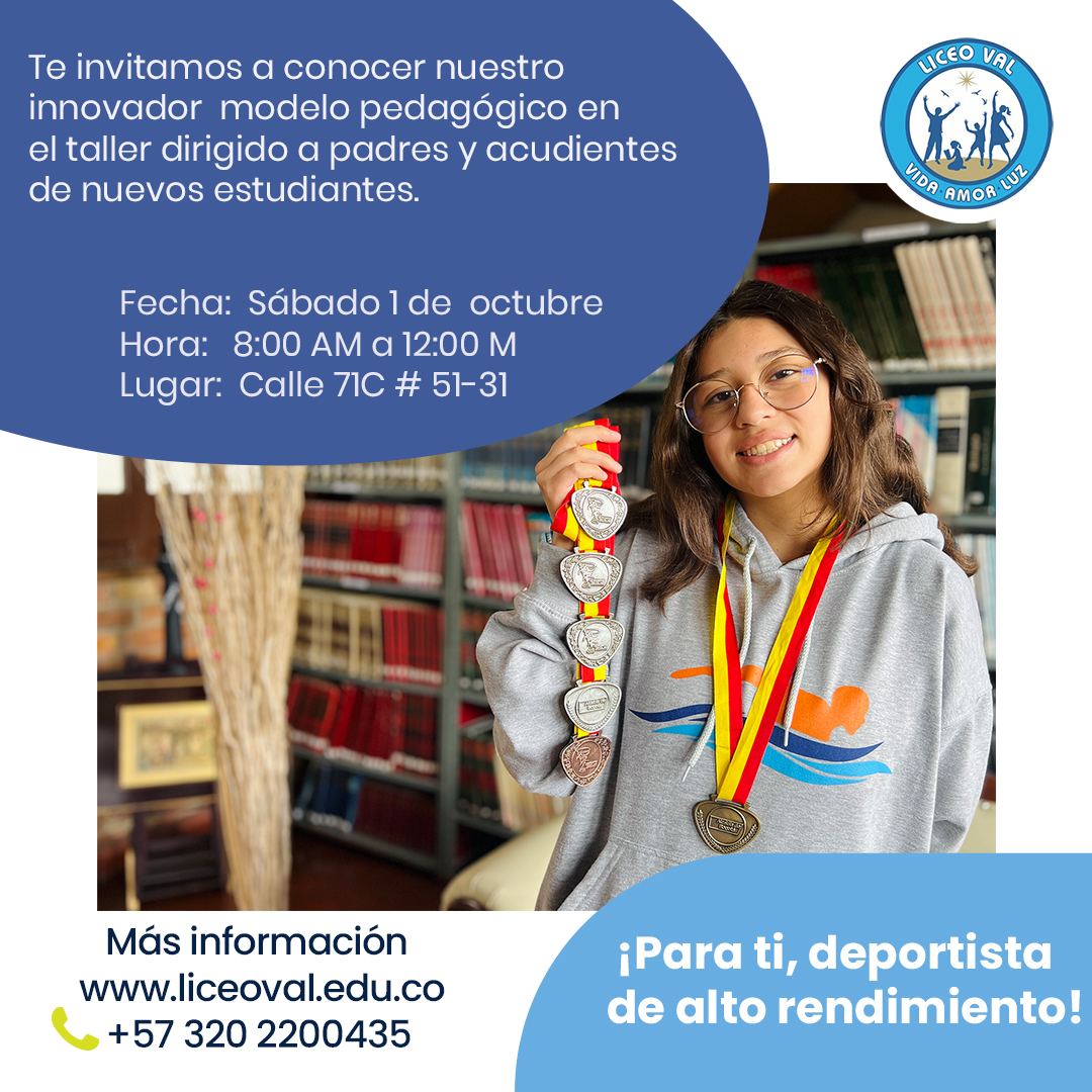 El desarrollo corporal a través de los deportes es muy importante para formar seres humanos integrales. 
 Ven y conoce nuestro proyecto educativo. 
Calle 71c # 51-31 
Barrio: Doce de octubre
 WhatsApp +576012251109 o +573202200435 
liceoval.edu.co
#liceoval #familiaval