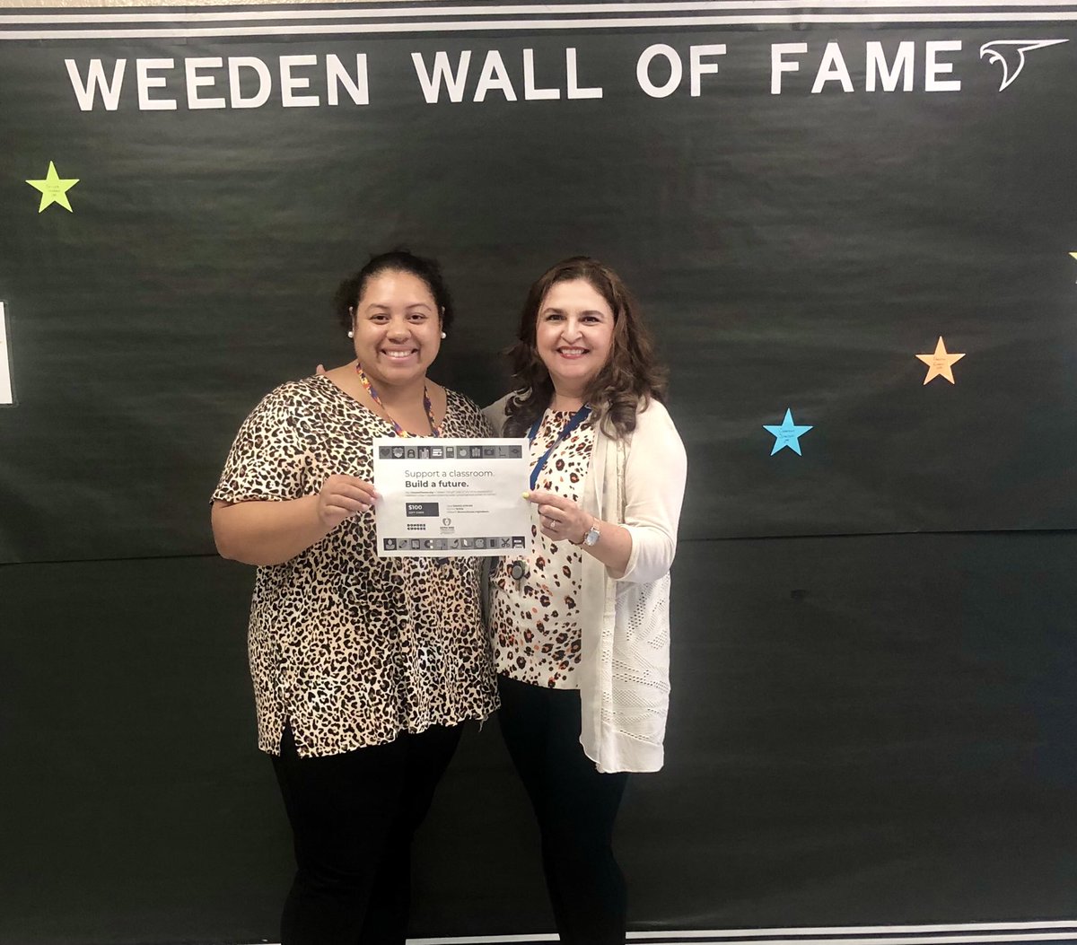 Dr. Ana Carolina Behel (@anacbehel) on Twitter photo <a href="/CFPExtraYard/">College Football Playoff (CFP) Foundation</a>, I’d like to shout-out <a href="/Jada45_/">Jada Nichole Hughes</a> on the #BigDayforTeachers for doing an amazing job supporting students, educators, and families as a first year teacher! I am so proud to elevate this early career educator! <a href="/WeedenElem/">Weeden Elementary</a> <a href="/FlorenceK12/">Florence City Schools</a> <a href="/CFPExtraYard/">College Football Playoff (CFP) Foundation</a>, I’d like to shout-out <a href="/Jada45_/">Jada Nichole Hughes</a> on the #BigDayforTeachers for doing an amazing job supporting students, educators, and families as a first year teacher! I am so proud to elevate this early career educator! <a href="/WeedenElem/">Weeden Elementary</a> <a href="/FlorenceK12/">Florence City Schools</a>