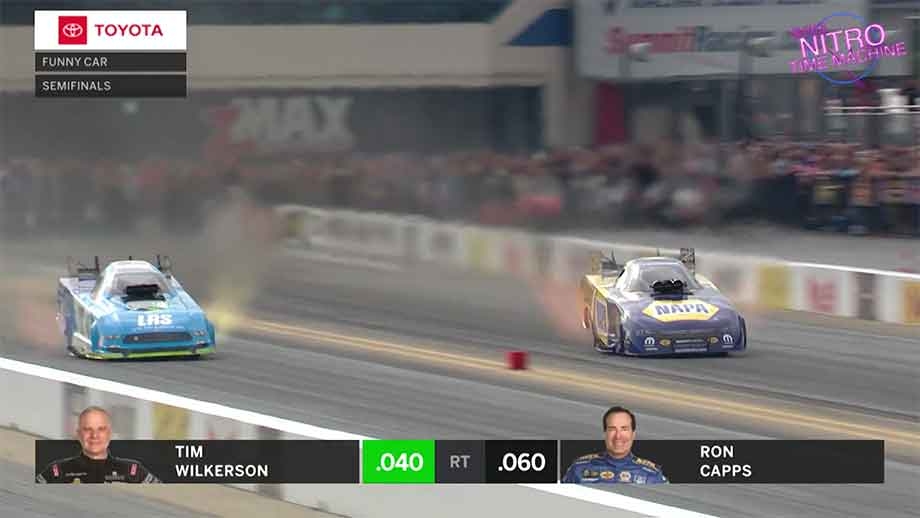 NHRADragster's tweet photo. #NitroTimeMachine: @RonCapps28 scored a huge playoff win at the 2018 Countdown race at @zMAXDragway with then crew chief Rahn Tobler at the helm.
https://t.co/C25l7ewnLD https://t.co/n4rvJK2evU