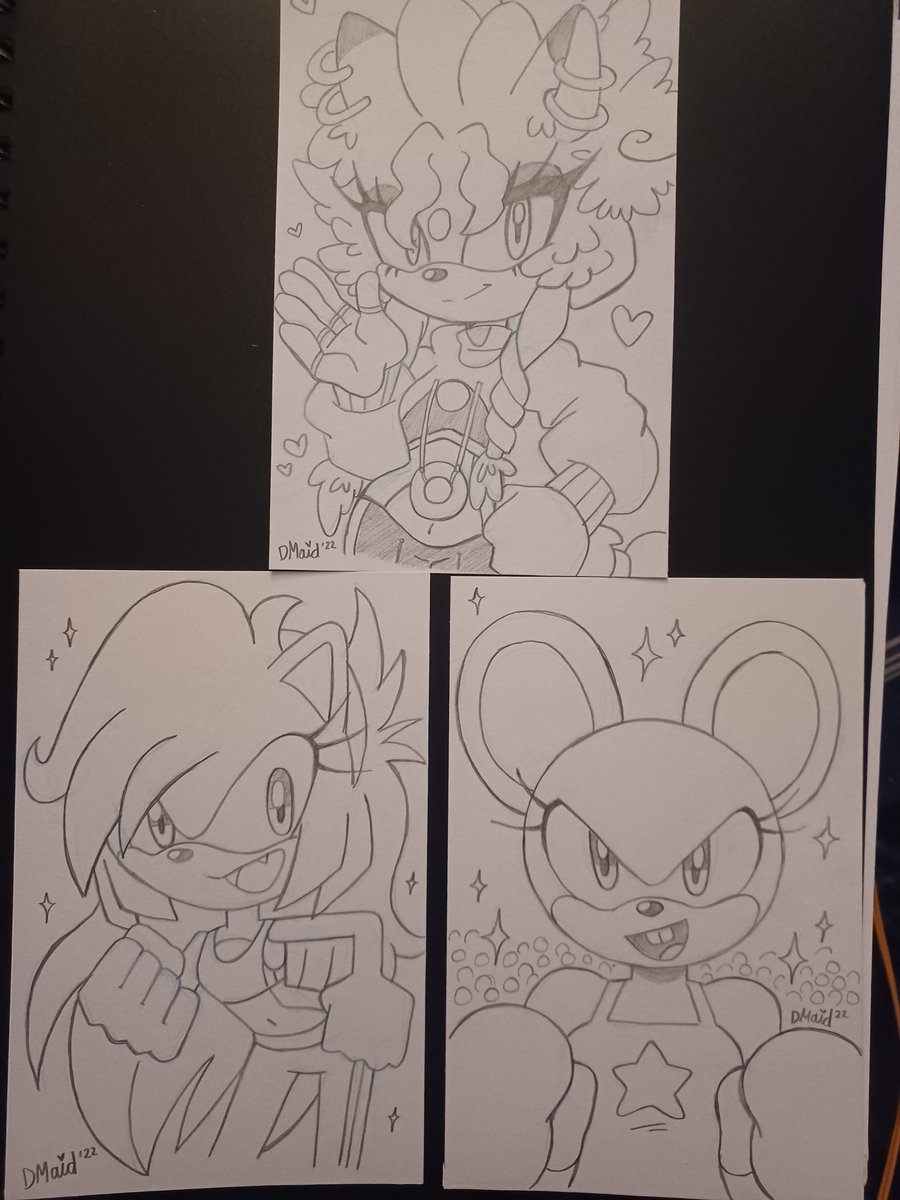 📣I have 5 Sonic Prints left! Each buyer will receive a bonus sketch of their OC. Get them before it's sold out! Thank you for for those who purchased.⭐️ 📣
4x6 Print
$7 + free shipping (US only)
Order form to purchase: https://t.co/cR6jGr9OqJ
#SonicTheHedeghog #SonicPrime