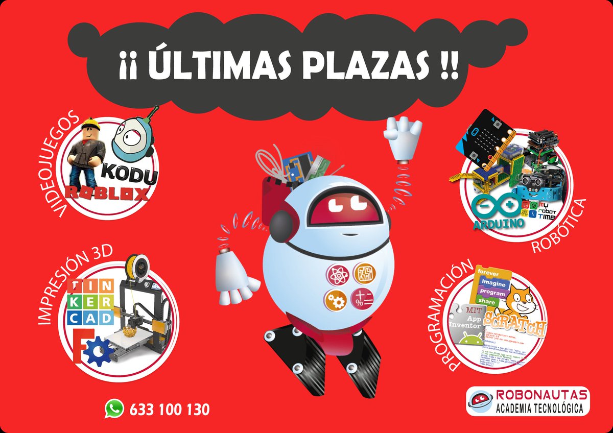 Comienzan a agotarse las plazas.
Si te lo piensas 2 veces tu hij@ se va a quedar sin esta educativa y divertida actividad