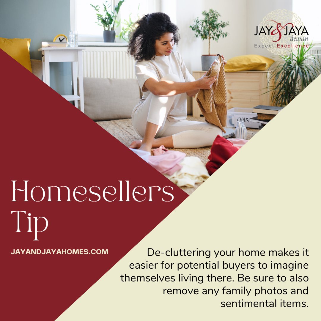 Homesellers Tip 💡

Call or text us at ➡️ 647-210-7653 We are happy to help!
Visit our website at JAYANDJAYAHOMES.COM to book an appointment 📆

#bestagent #experiencedagent #bramptonhomes #miltonrealtor #bramptonrealtor #GTAhomes #homebuyer #homeseller #realestatemarket