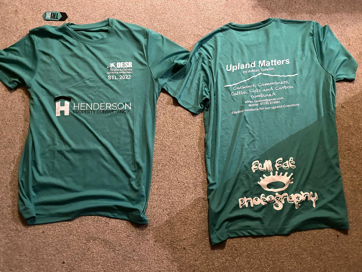 Thank you to the HUFF (Henderson Property Consulting, Upland Matters, Full Fat Photography) team members and all the reserves who have played for use this year Devon &amp; Exeter Squash &amp; Racketball Hasta la vista