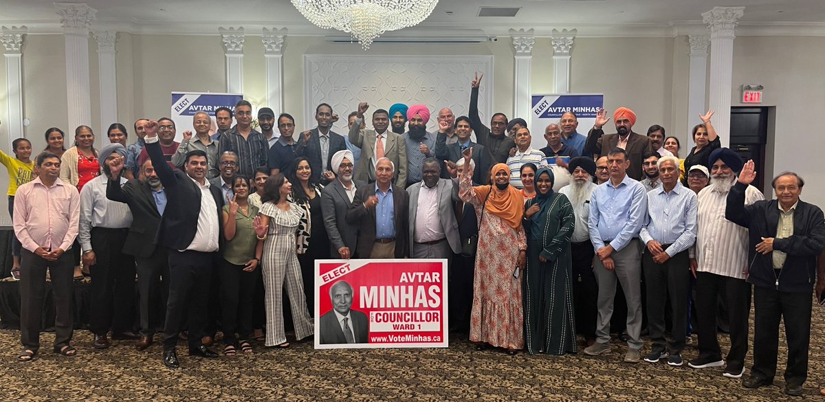 AvtarMinhas2022's tweet photo. Sharing some stills from the fundraiser event this past weekend. I really appreciate all your support! #Etobicoke #EtobicokeNorth #Canada #CityCouncillor #VoteMinhas #TeamMinhas https://t.co/hgM9np07d9