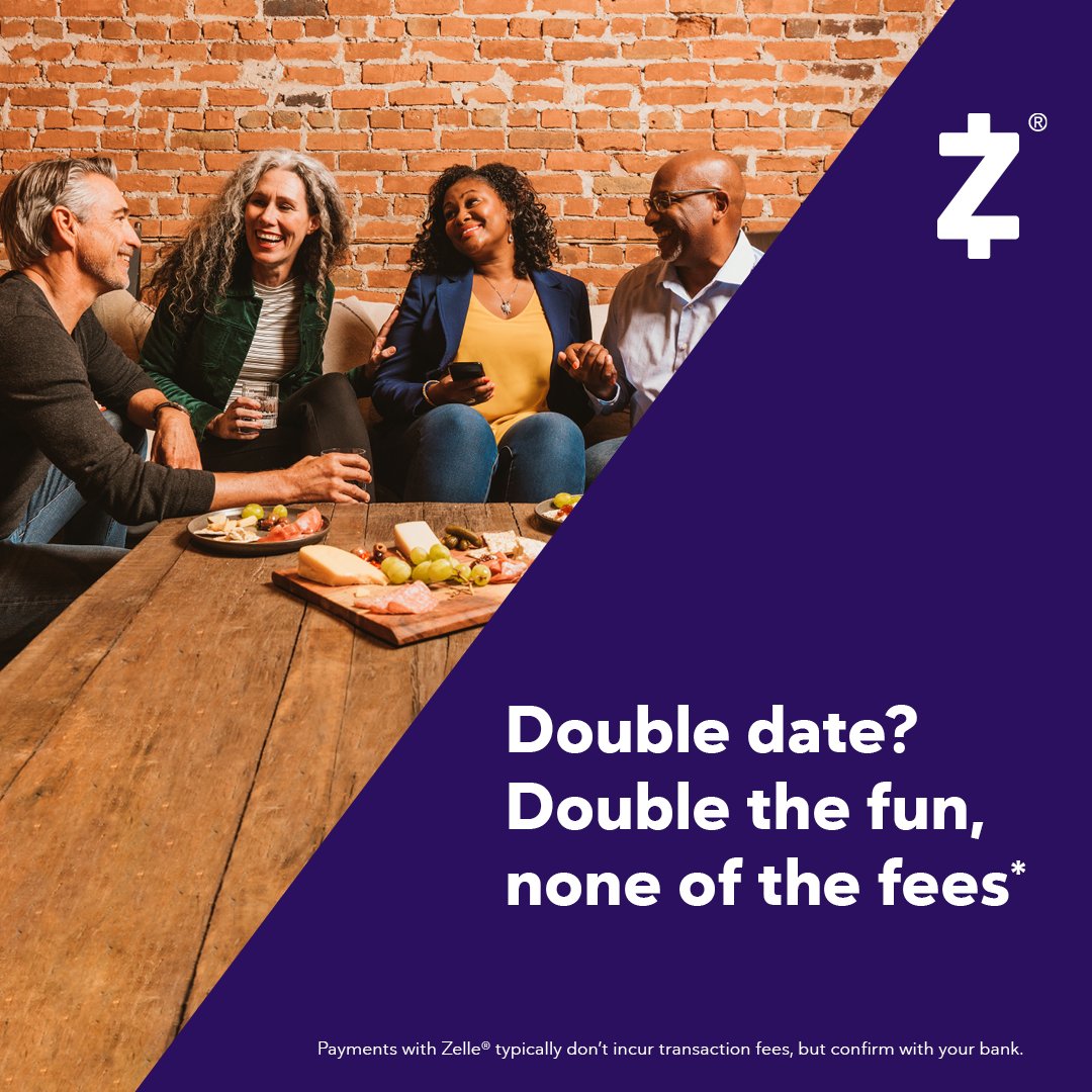 Using Zelle to split the check for group dates? Green Flag 💚 bddy.me/3dyCcmQ