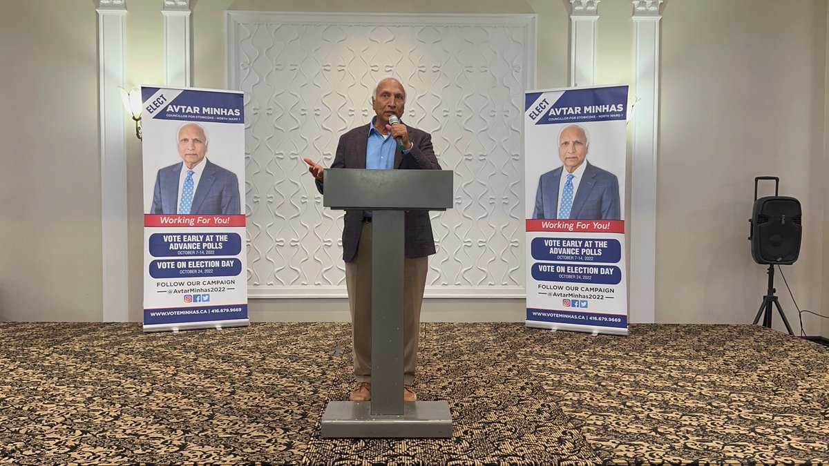 AvtarMinhas2022's tweet photo. Sharing some stills from the fundraiser event this past weekend. I really appreciate all your support! #Etobicoke #EtobicokeNorth #Canada #CityCouncillor #VoteMinhas #TeamMinhas https://t.co/hgM9np07d9