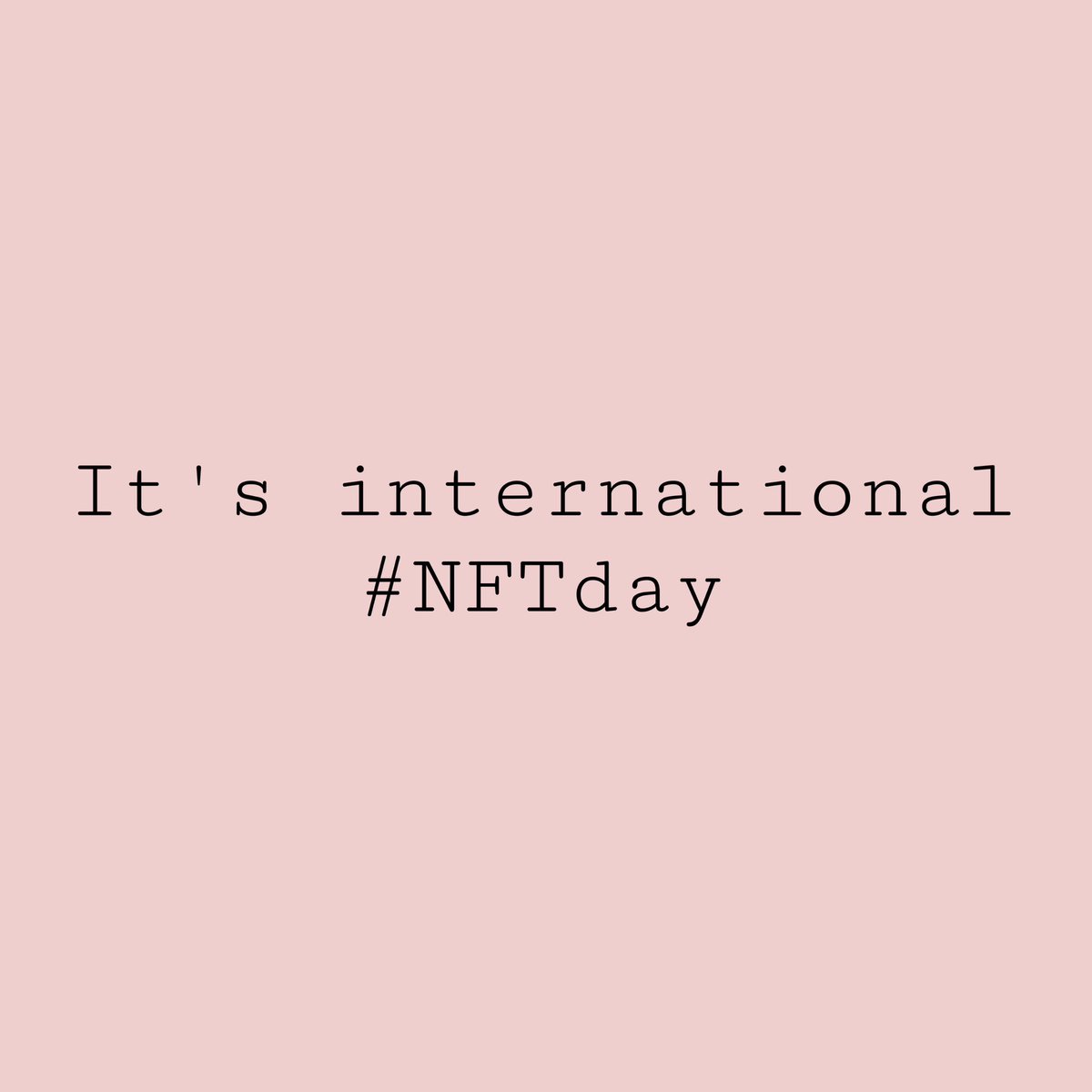 DigiGoddess's tweet photo. It's international #NFTdayππ«Άπ» #NFTday π«Άπ»π #Crypto #cryptoworld #NFTFam #NFTProjects #NFTDay #NFTCommmunity #cryptopromoter #cryptopromotions https://t.co/OuqycC2ebF