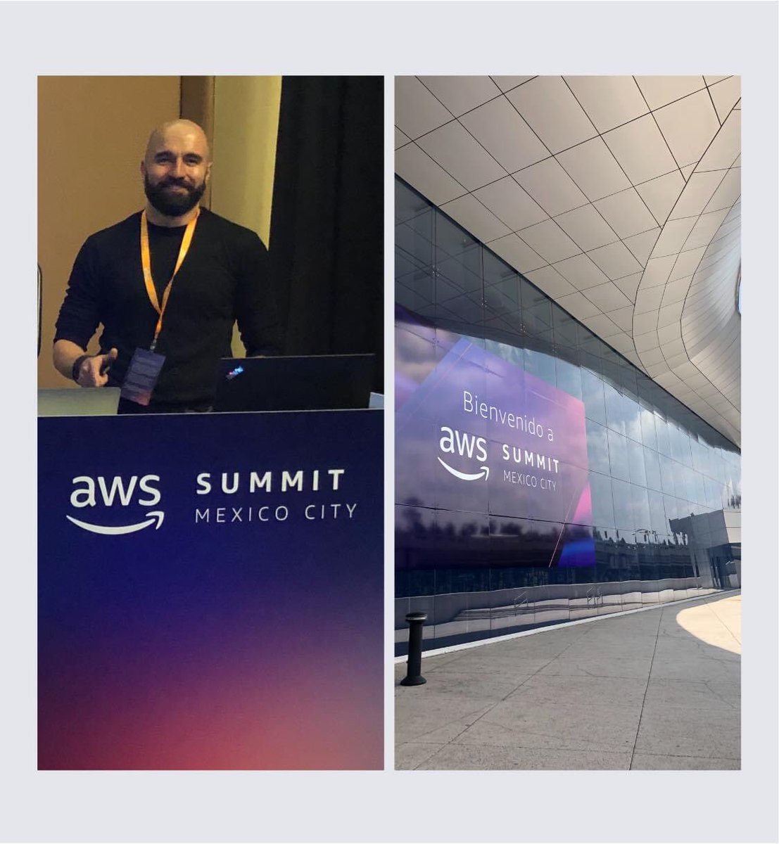 Todo listo para el AWS Summit… Nos vemos mañana!