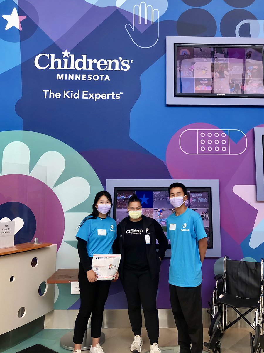 FlairCareOrg's tweet photo. We dropped off some copies of our children’s book, Beautiful As Always! Thank you @childrensmn for supporting healing with art. https://t.co/CTvGtkYT95