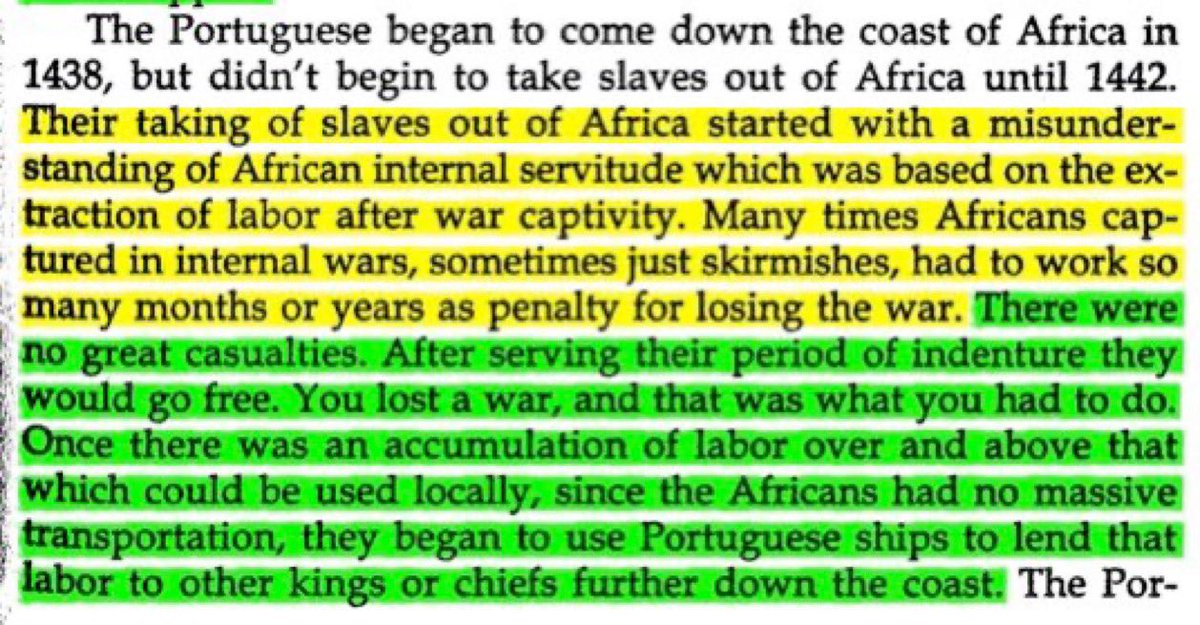 queersocialism's tweet photo. john henrik clarke, on the misunderstood notion of africans selling other africans into slavery: https://t.co/t4zL60lllM