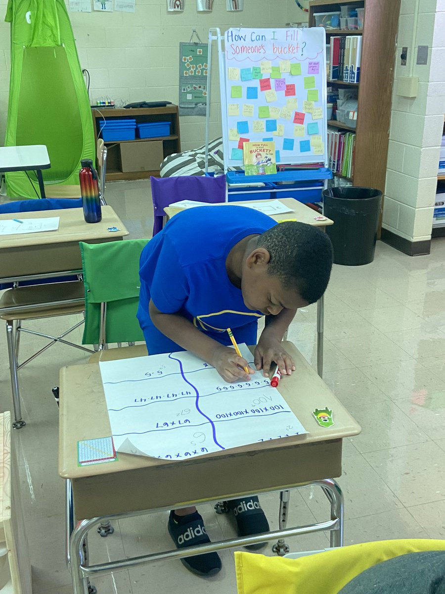 MrsMurphyDG58's tweet photo. We loved mastering the new skill of  writing expressions as powers! #dg58pride @IndianTrailDG58 https://t.co/BnEhCNhJCq