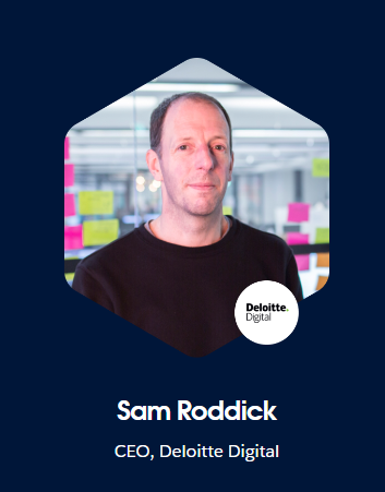 noncorpus's tweet photo. I'm looking at the speakers for #DF22 and Sam's picture looks like a candid shot of a man in a grocery store. https://t.co/UEnRHHkrN0