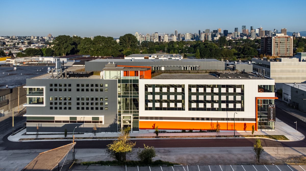 PC Urban (@pc_urban) on Twitter photo Proud to introduce False Creek Flat's newest stacked industrial development, Evolution Block. Located at 1055 Vernon Drive & is now home to No. 1 Collision and <a href="/PrecisionNano/">PrecisionNanoSystems</a> Proud to introduce False Creek Flat's newest stacked industrial development, Evolution Block. Located at 1055 Vernon Drive & is now home to No. 1 Collision and <a href="/PrecisionNano/">PrecisionNanoSystems</a>