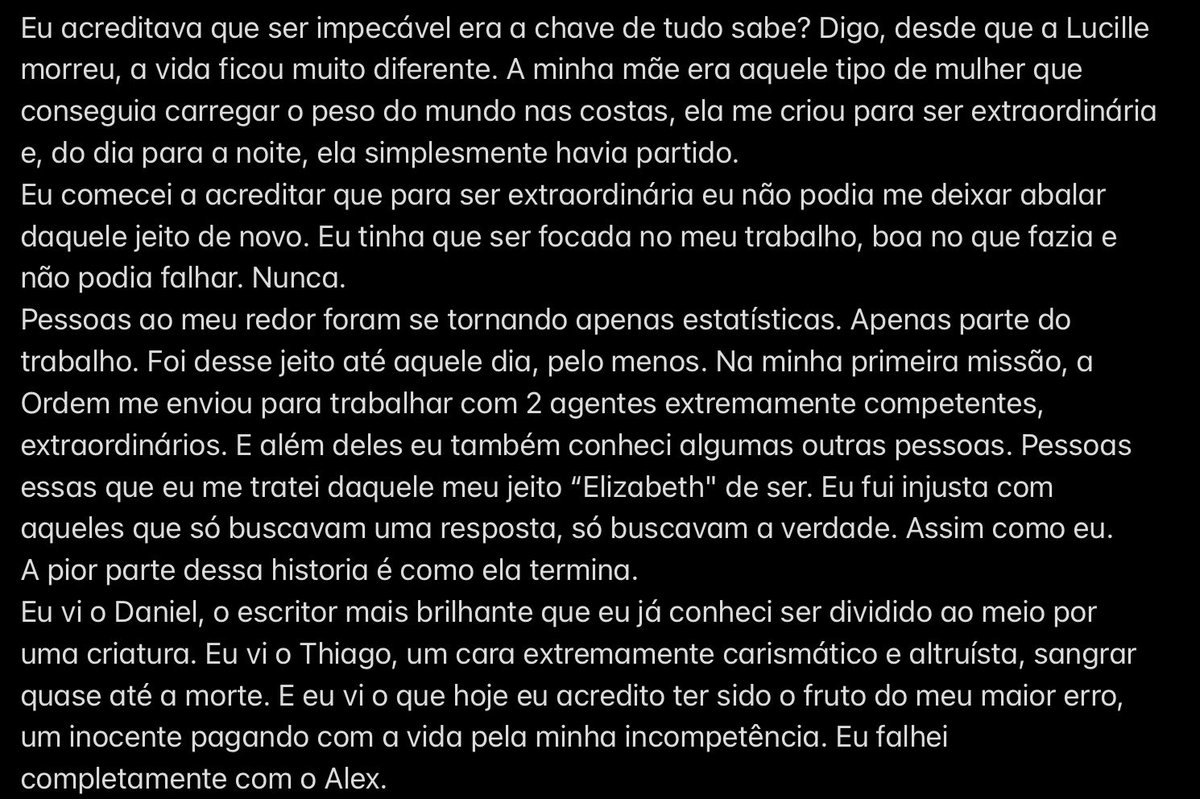 realitasnews's tweet photo. Carta de Elizabeth Webber para Guto, lida em live pela Gabi após a morte da personagem. https://t.co/BE2xZMG6iR