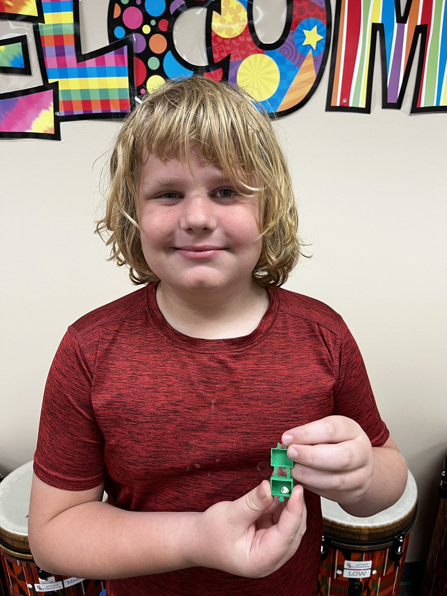 Exciting times in Wrangler Chorale this morning! A tooth was lost!! #jwepride @JWEKaty