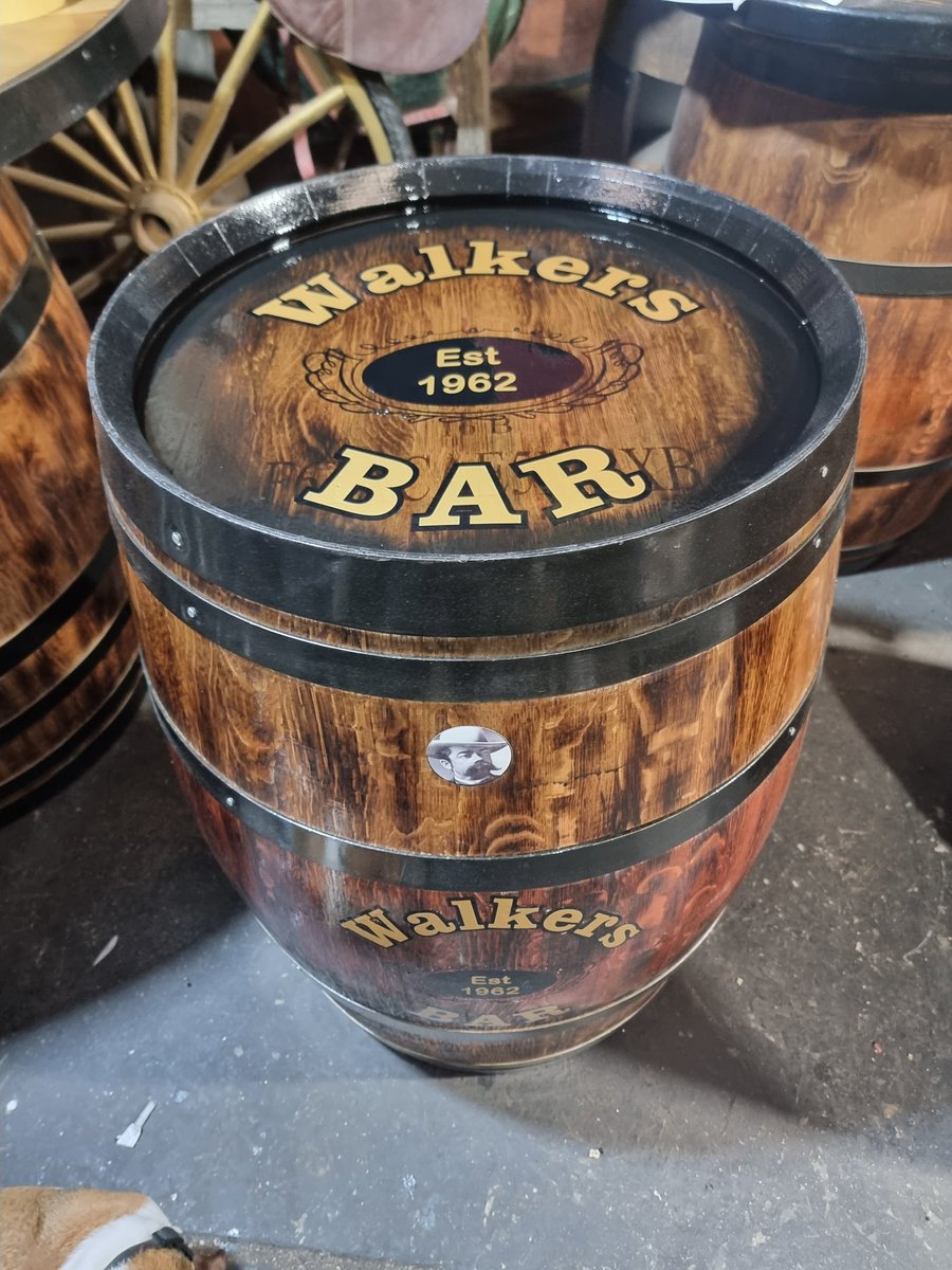winebarrelz's tweet photo. Another Personalised Barrel Ready today. 
https://t.co/m6sUchgoyP https://t.co/xSyd7fVYG6