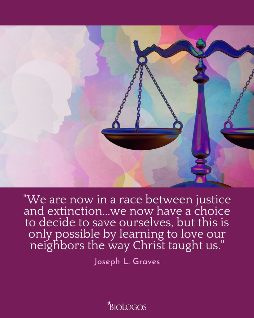 BioLogosOrg's tweet photo. Dr. Joseph Graves has dedicated his life and career as an evolutionary biologist to advancing justice. Justice may be our only hope for survival as a species.

READ: https://t.co/b6tArrZhTy https://t.co/L2rvXhTla2