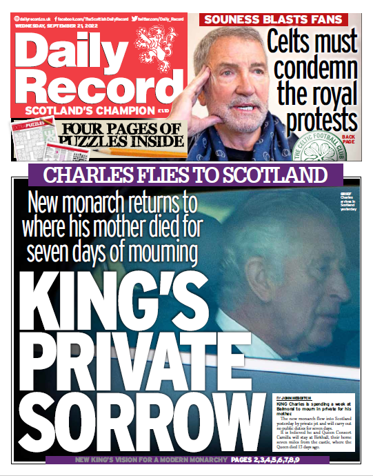 The Daily Record tweet media