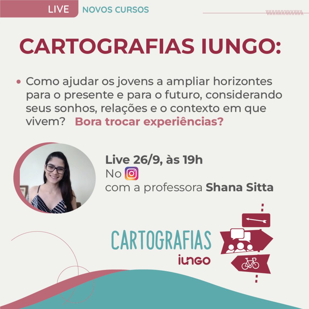 institutoiungo's tweet photo. Vamos falar sobre como o trabalho com #projetosdevida nas escolas pode contribuir nesse cenário: 26/09, 19h, lá na outra rede: https://t.co/h9K8YqOCt6 https://t.co/dE5MNdArKM